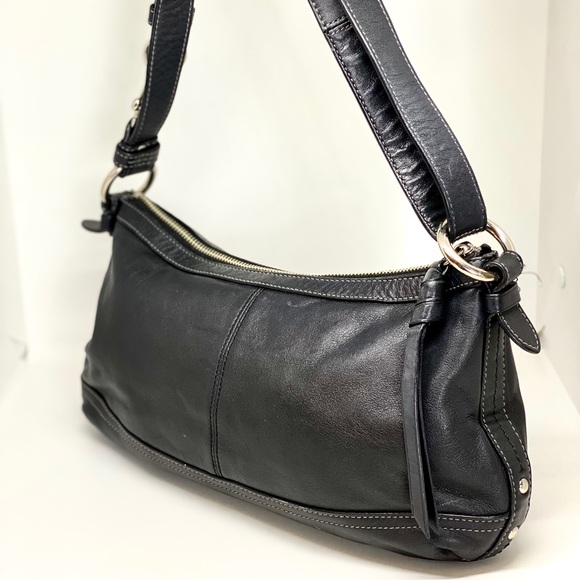 Coach💥VINTAGE~RARE~LIMITED EDITION💥Park Leather EW Duffle Bag F19729 - Picture 5 of 13